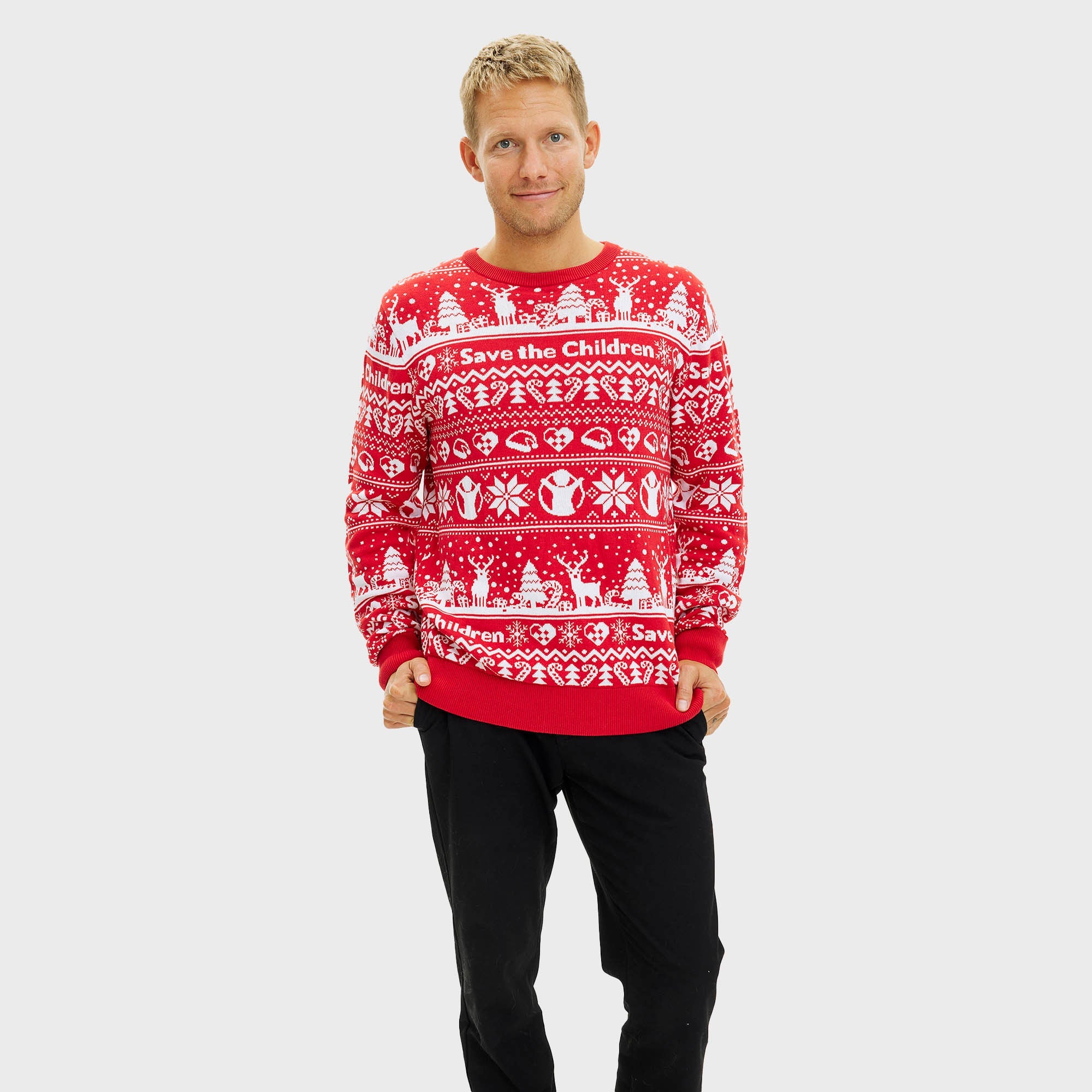 Save the children sweater - Mens